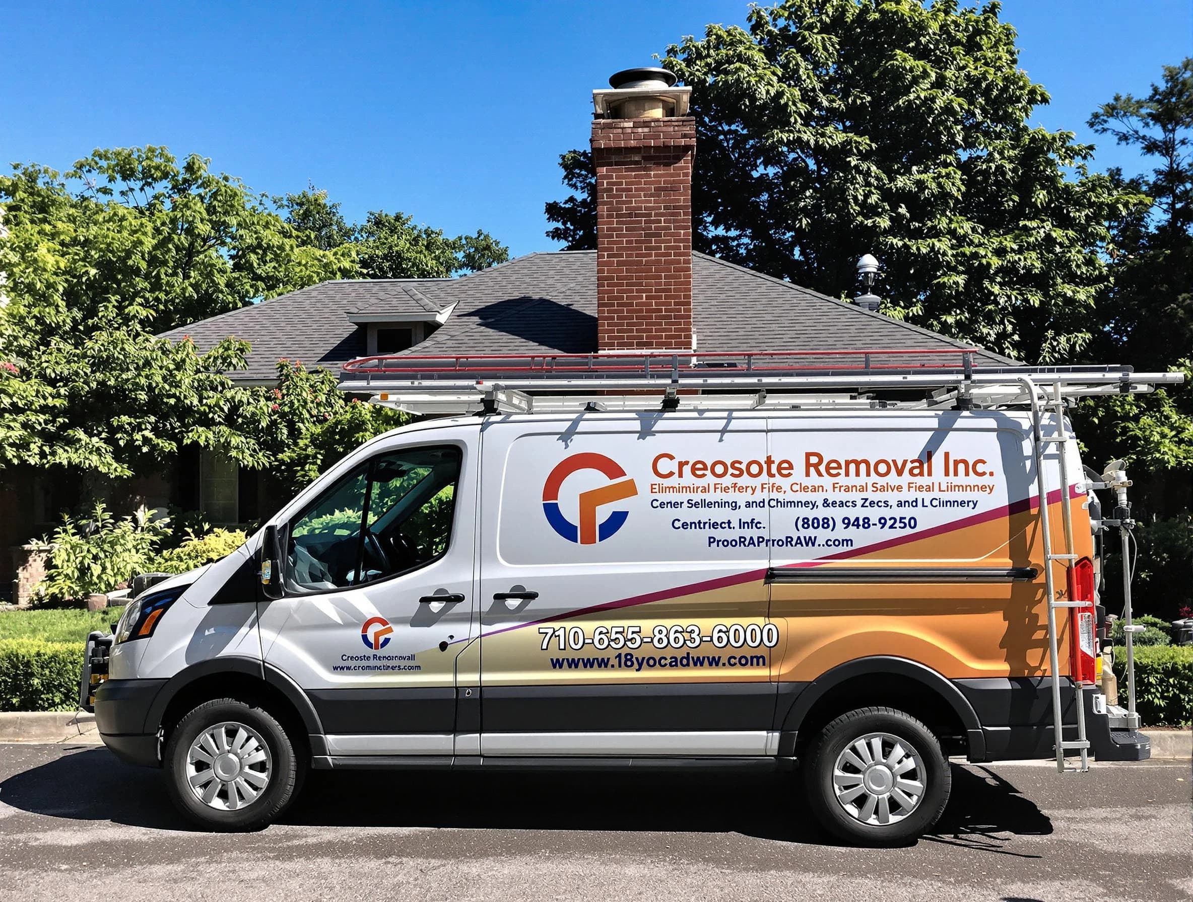 Panthersville Chimney Sweep technician removing creosote safely in Panthersville, GA
