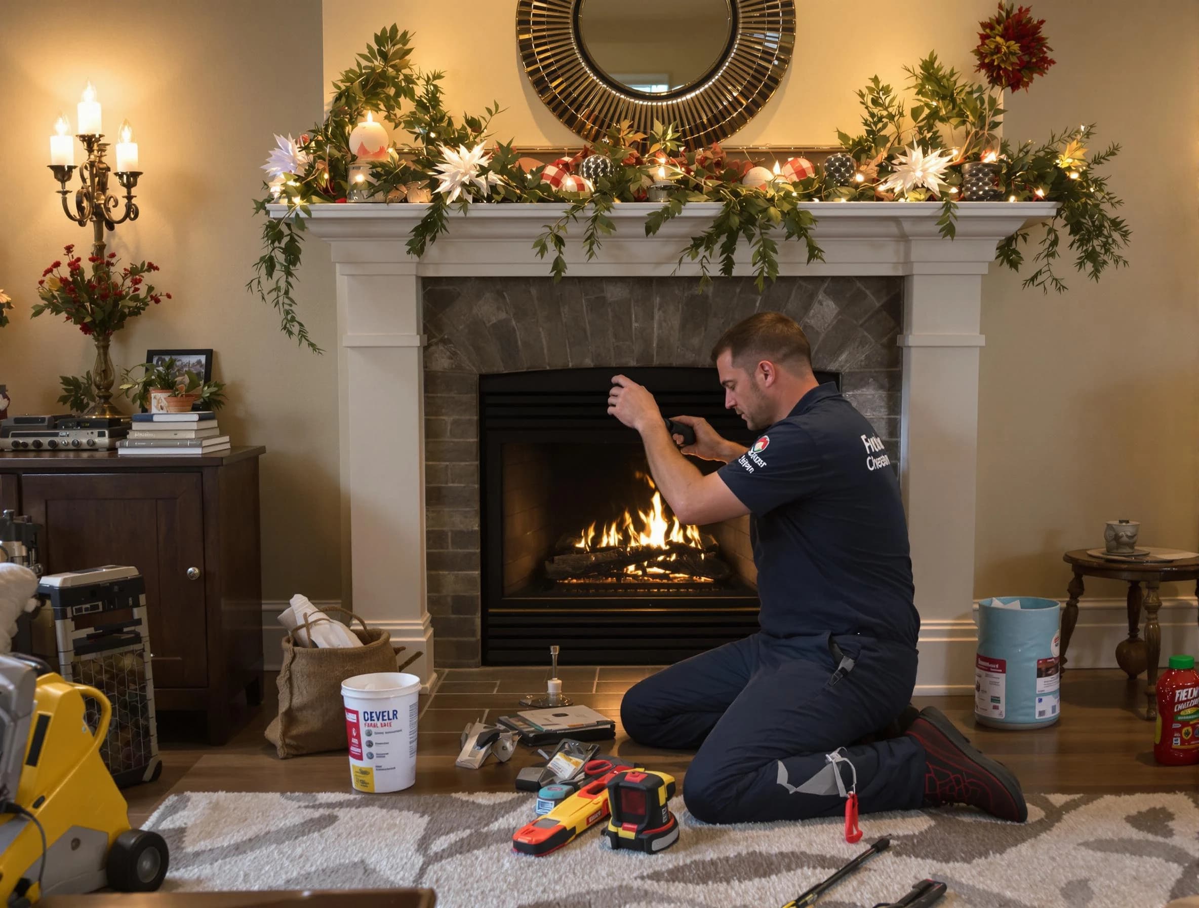 Panthersville Chimney Sweep offering fireplace maintenance services in Panthersville, GA
