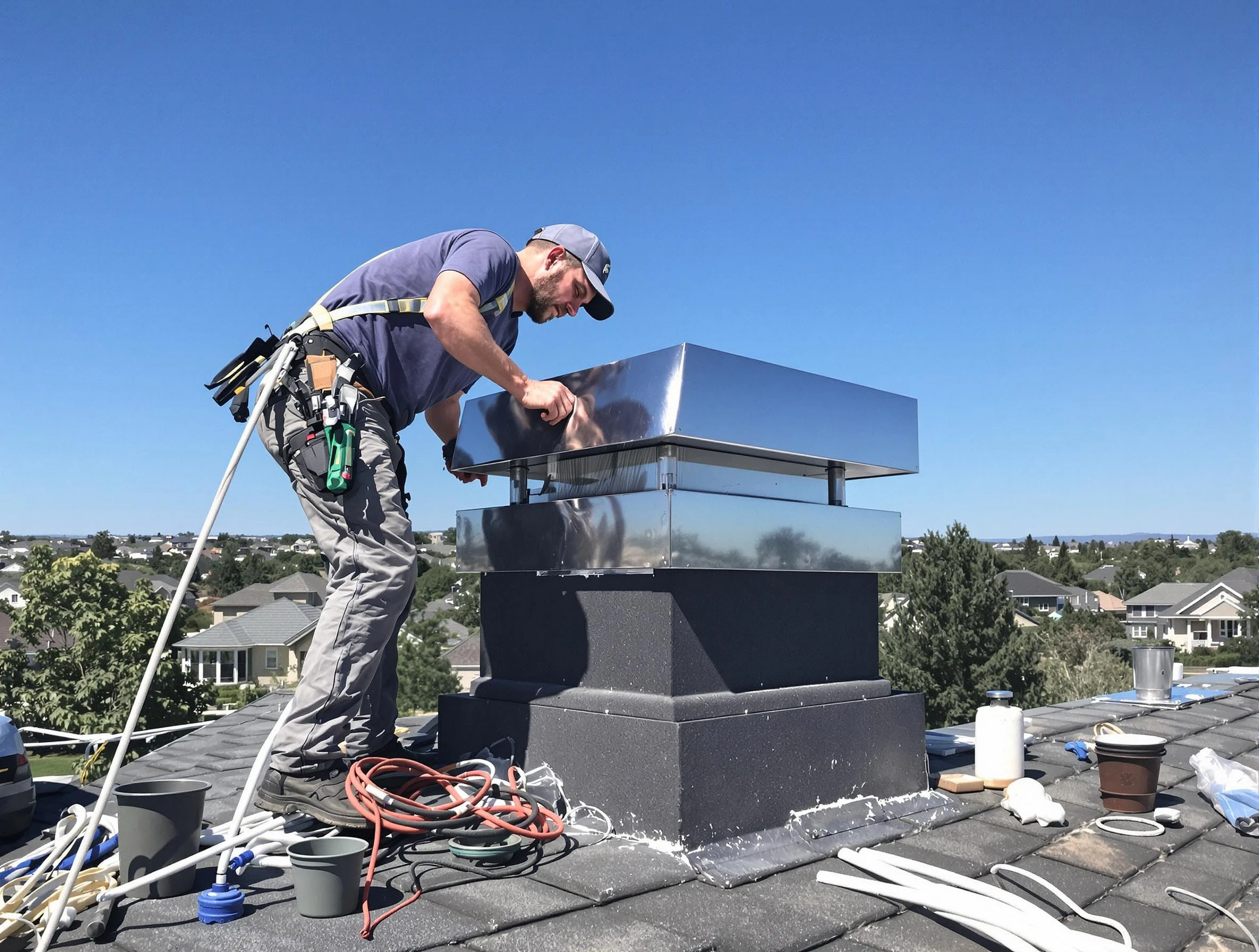 Chimney Cap Services in Panthersville