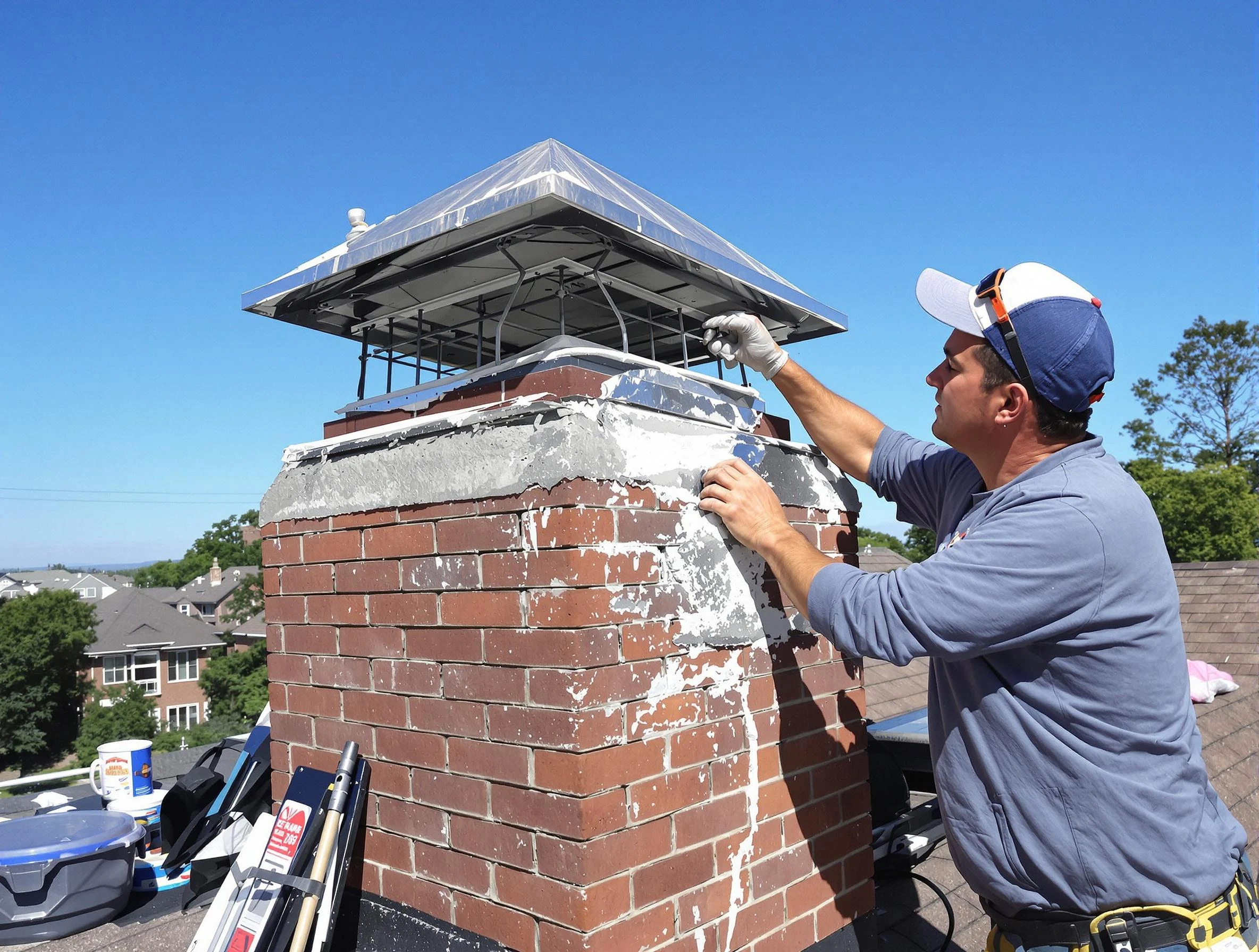Chimney Crown Services in Panthersville