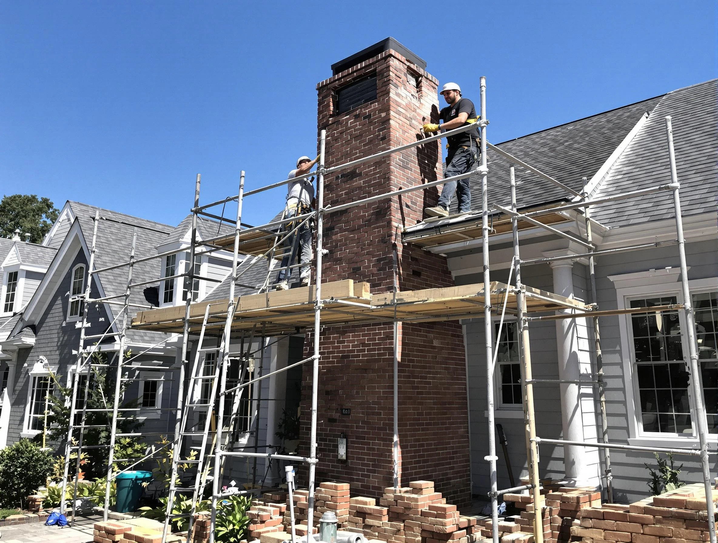 Chimney Rebuilding in Panthersville